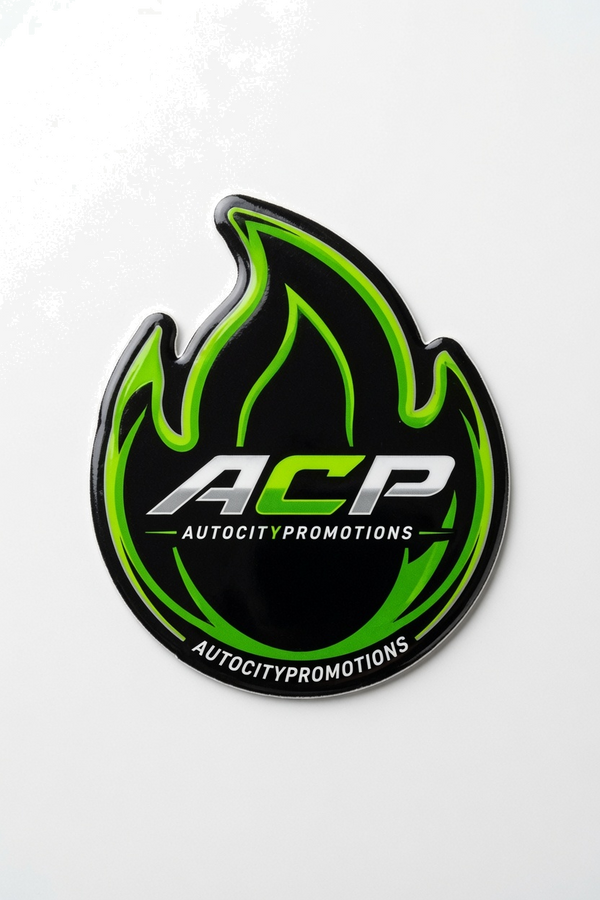 ACP Flame Sticker Pack