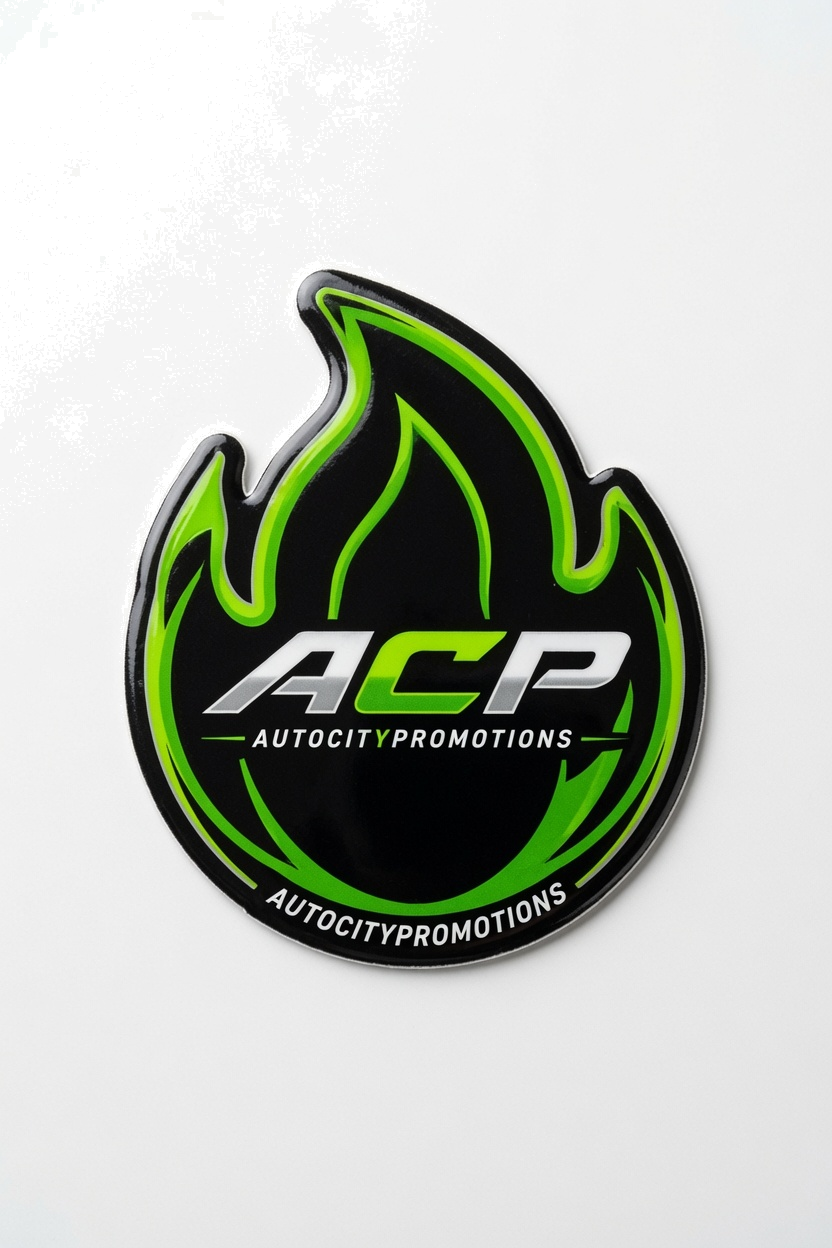 ACP Flame Sticker Pack